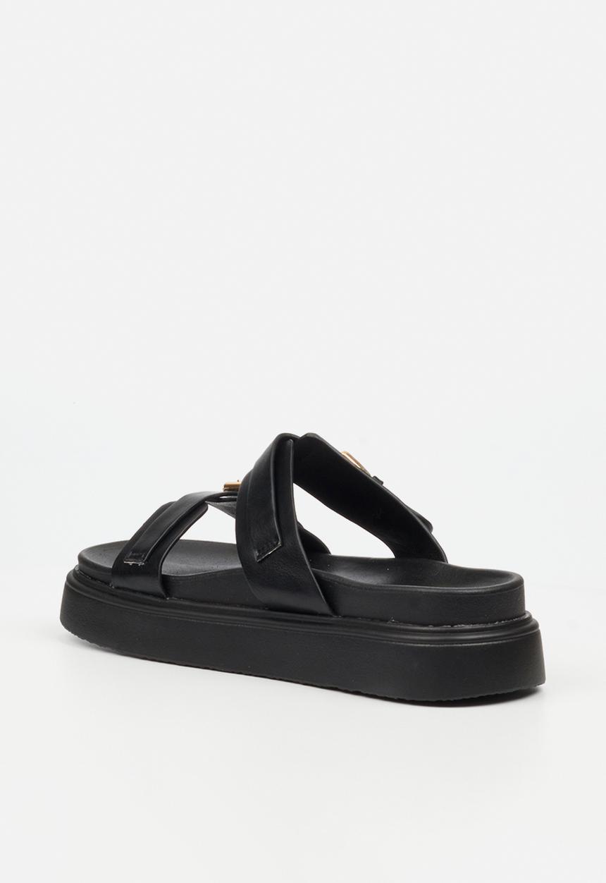 Rock & Co - Absolut 3 double strap chunky sandal - black