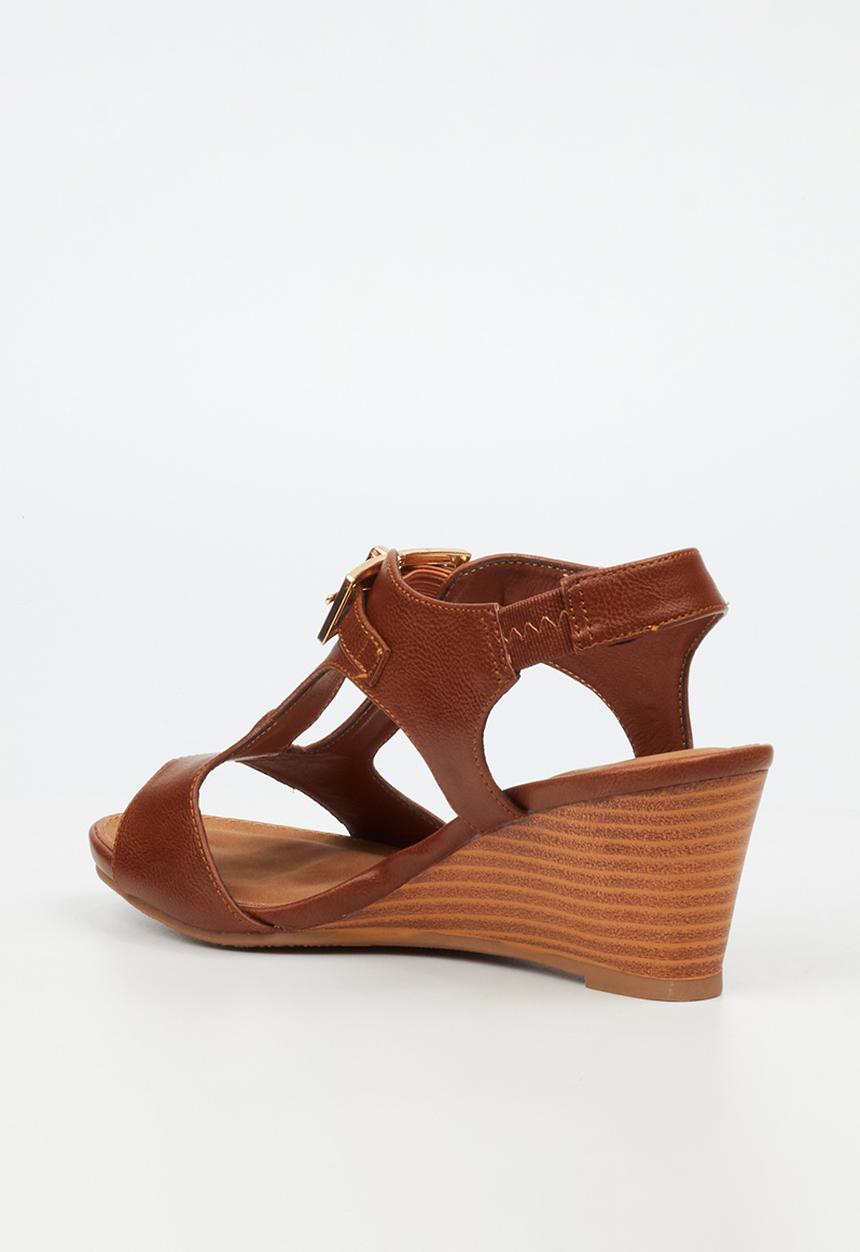 Butterfly Feet - Shani 13 Open Toe Slingback - Brown