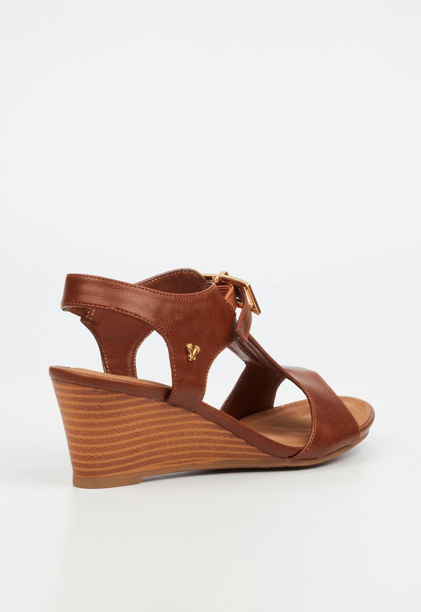 Butterfly Feet - Shani 13 Open Toe Slingback - Brown