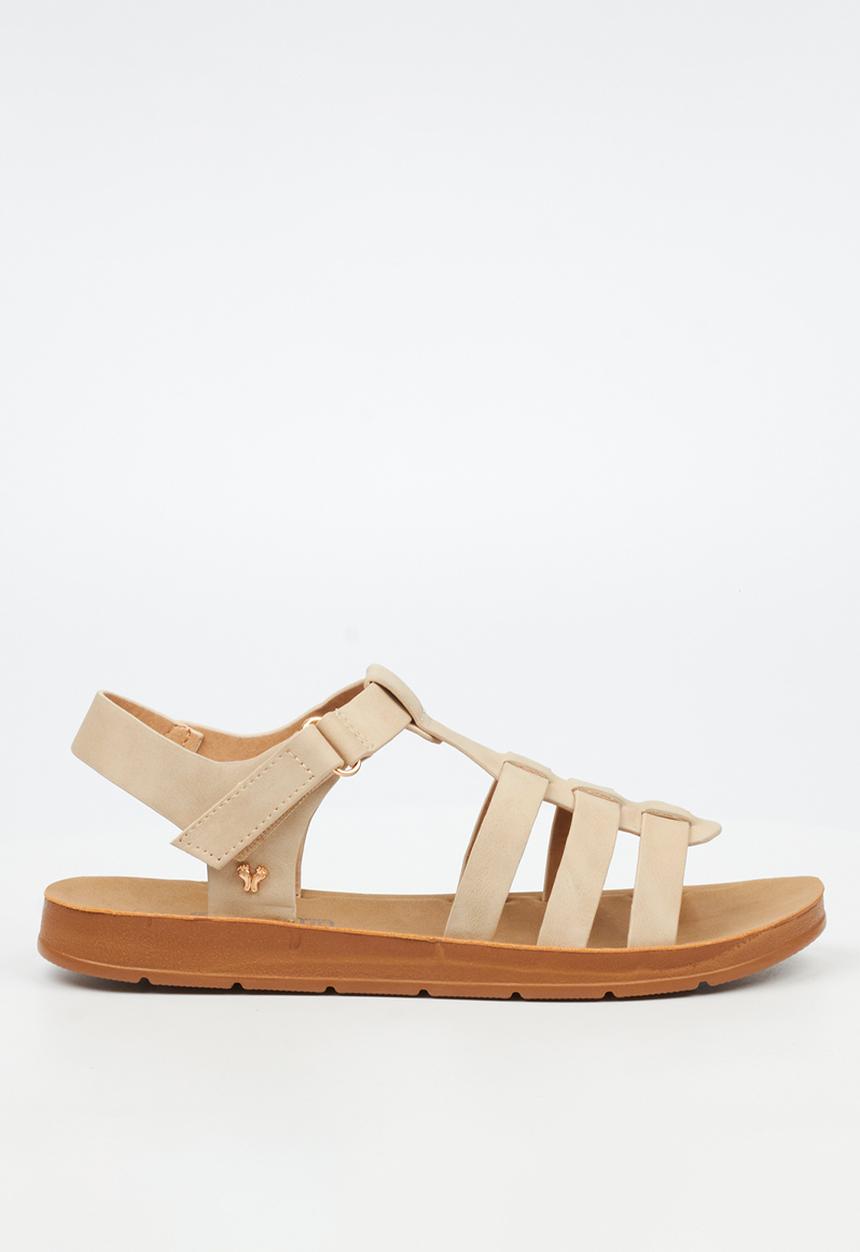 Butterfly Feet - Zina 24 Open Toe Ankle Strap - Neutral