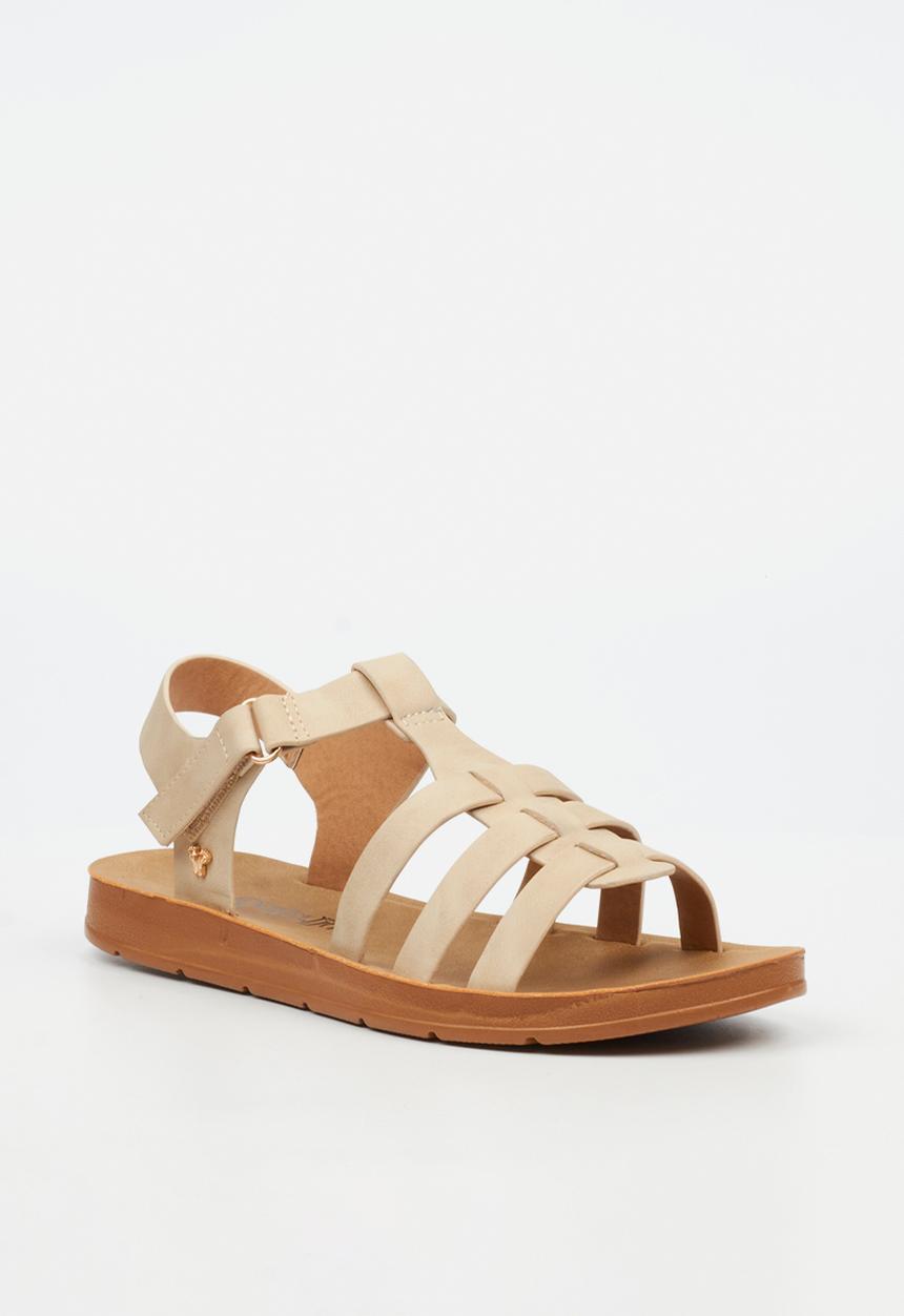 Butterfly Feet - Zina 24 Open Toe Ankle Strap - Neutral