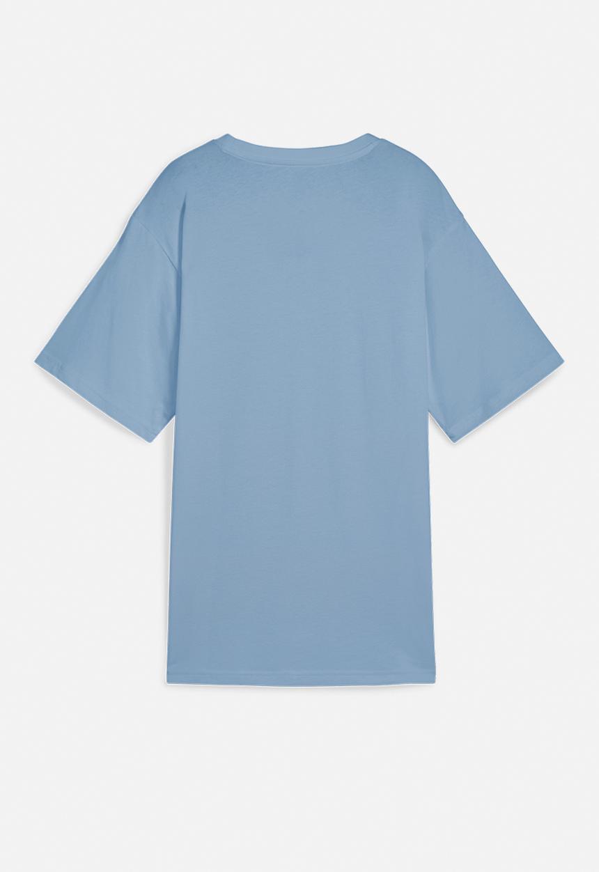 PUMA - ESS Relaxed Tee W - Cool Blue