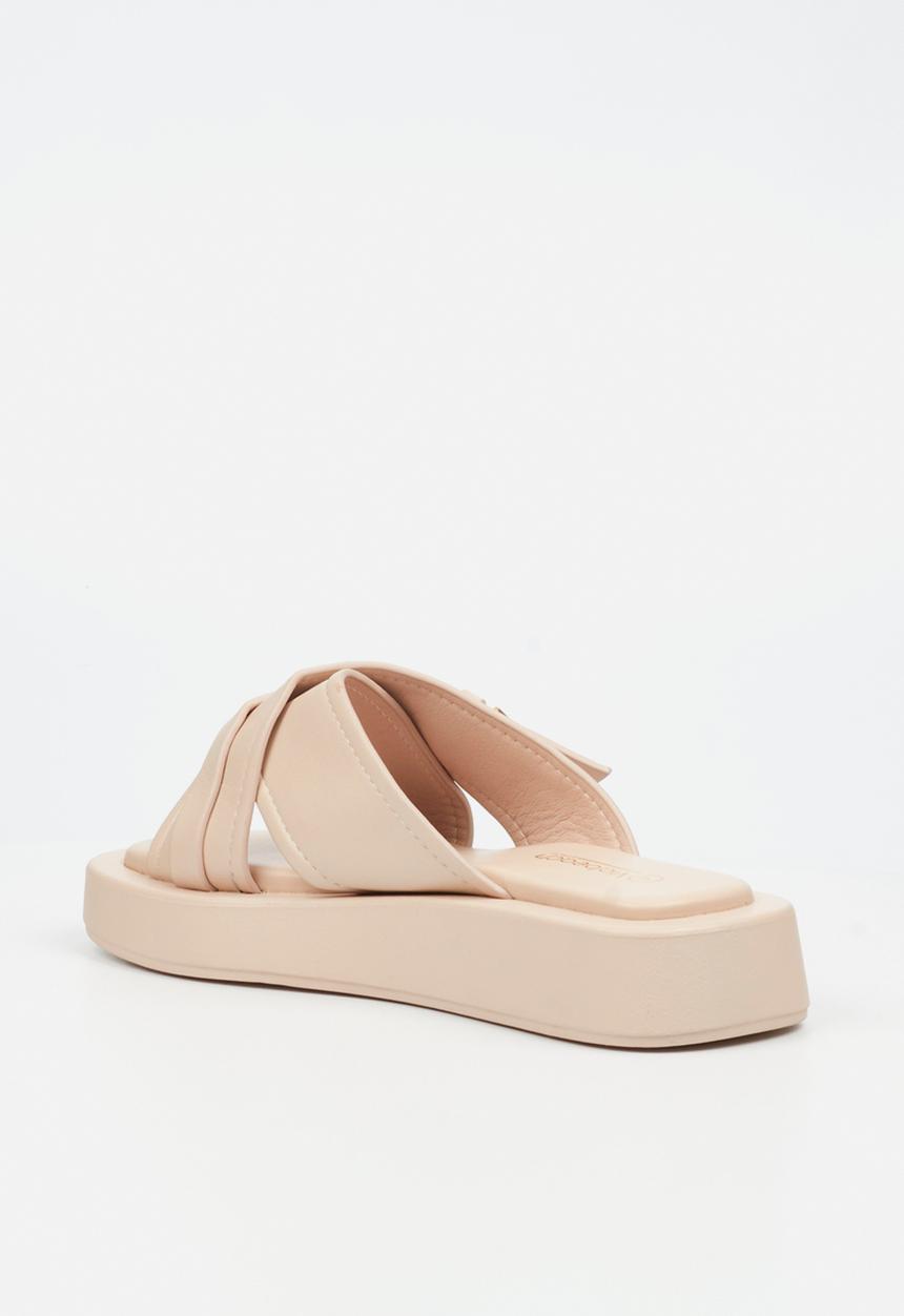 Viabeach - COCONUT 28 Thick Cross Strap Sandal - Neutral
