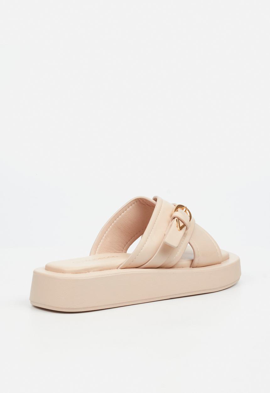 Viabeach - COCONUT 28 Thick Cross Strap Sandal - Neutral