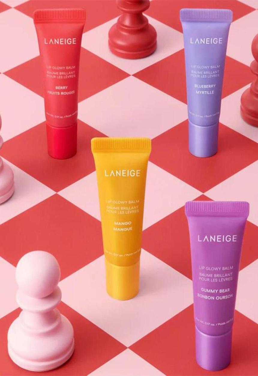 Laneige - Glowy Lip Minis - 4 Pieces