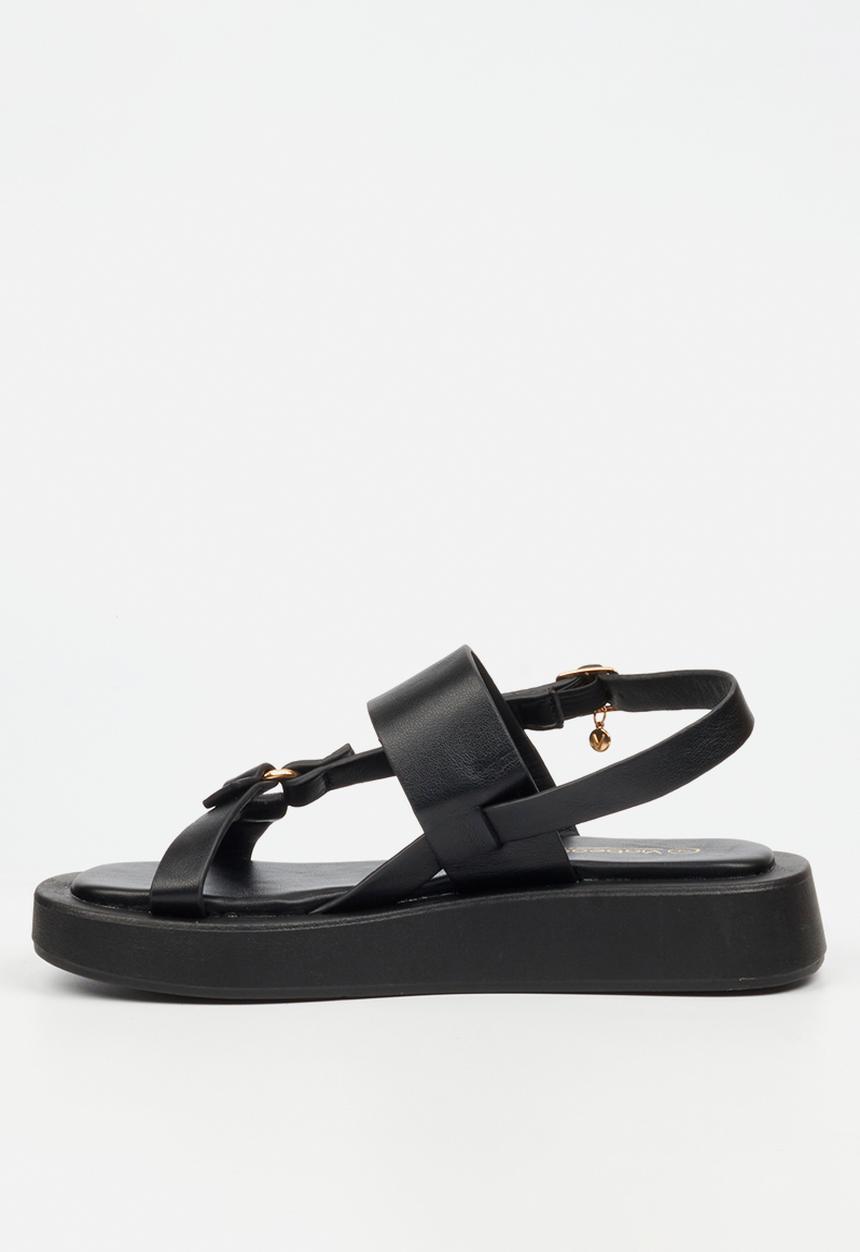Viabeach - COCONUT 33 Thick Slingback Sandal - Black