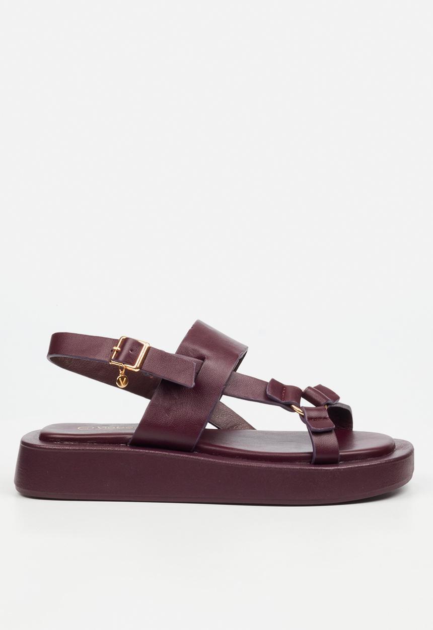 Viabeach - COCONUT 33 Thick Slingback Sandal - Plum