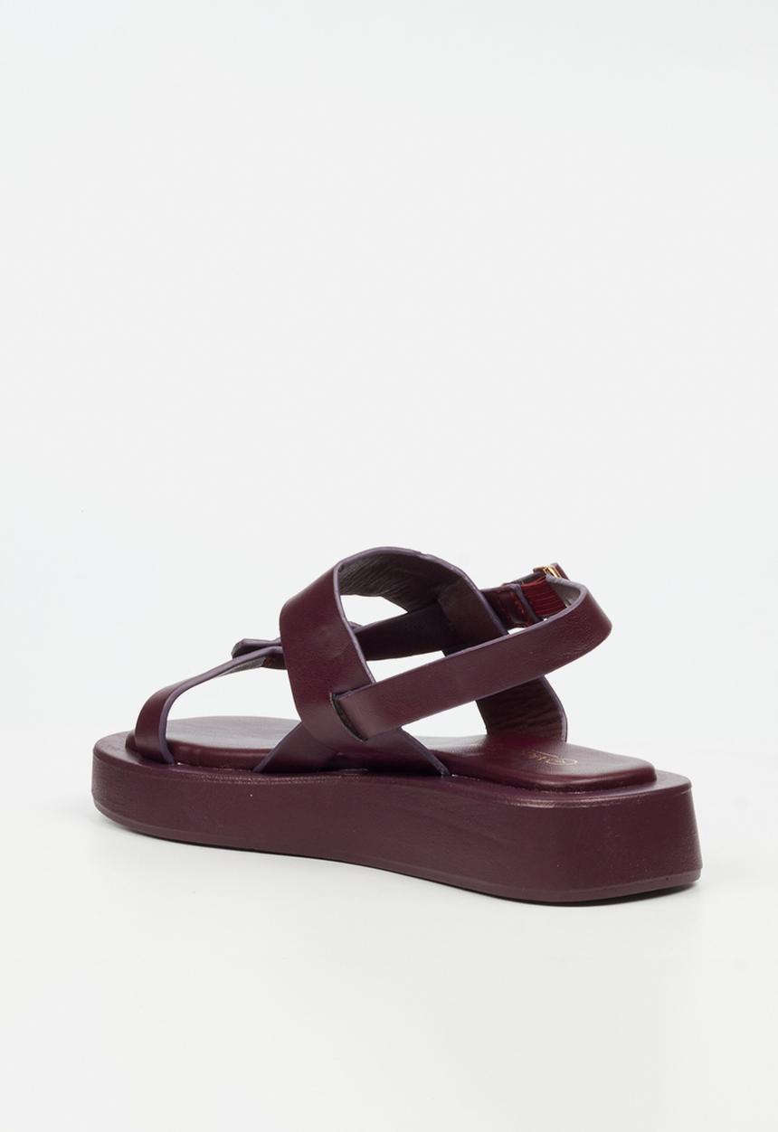 Viabeach - COCONUT 33 Thick Slingback Sandal - Plum