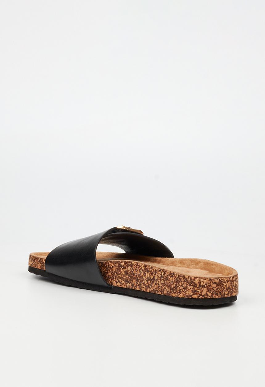 Viabeach - QORK 6 Comfort Sock Qork Sandal - Black