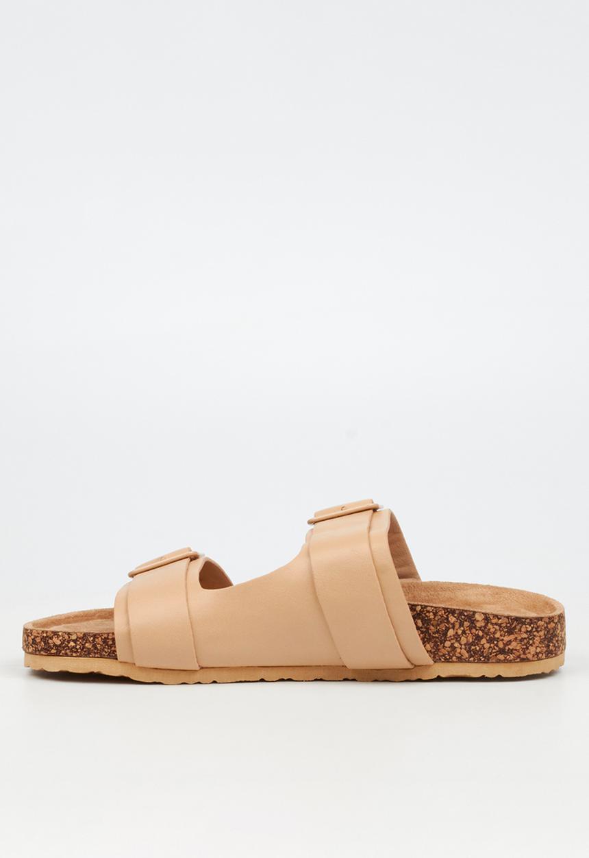 Viabeach - QORK 7 Comfort Sock Double Strap Qork Sandal - Neutral