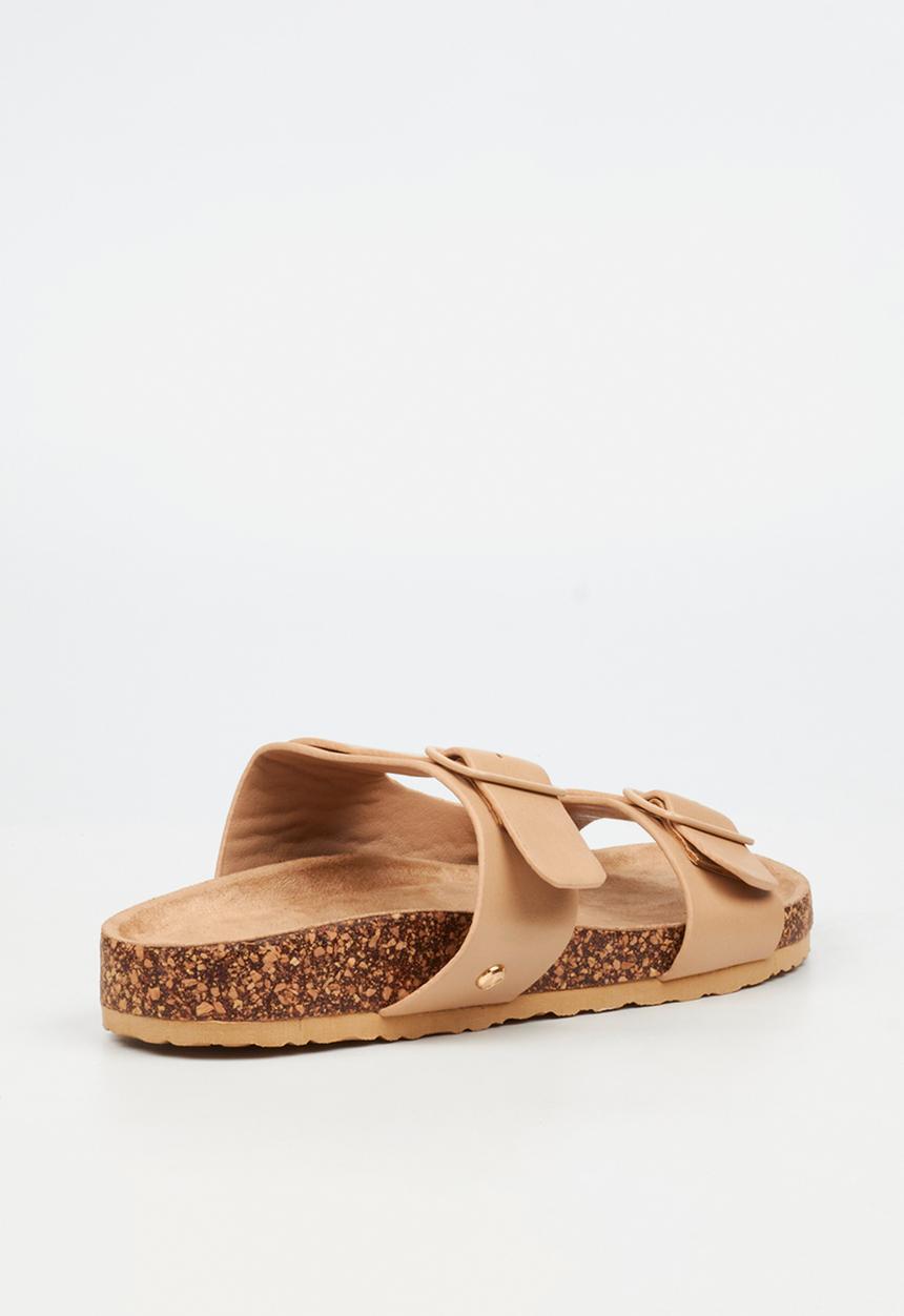 Viabeach - QORK 7 Comfort Sock Double Strap Qork Sandal - Neutral