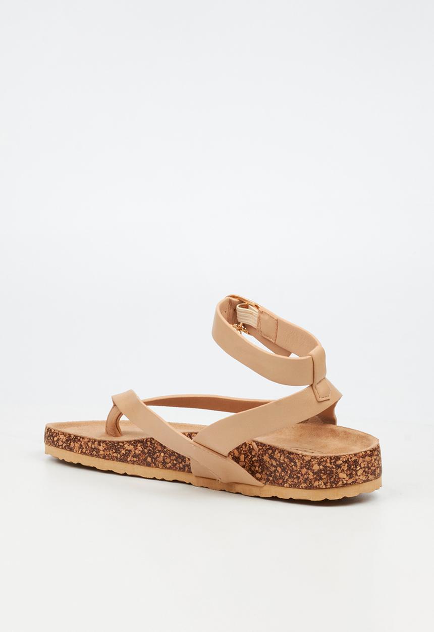 Viabeach - QORK 11 Comfort Sock Toe Thong Qork Sandal - Neutral