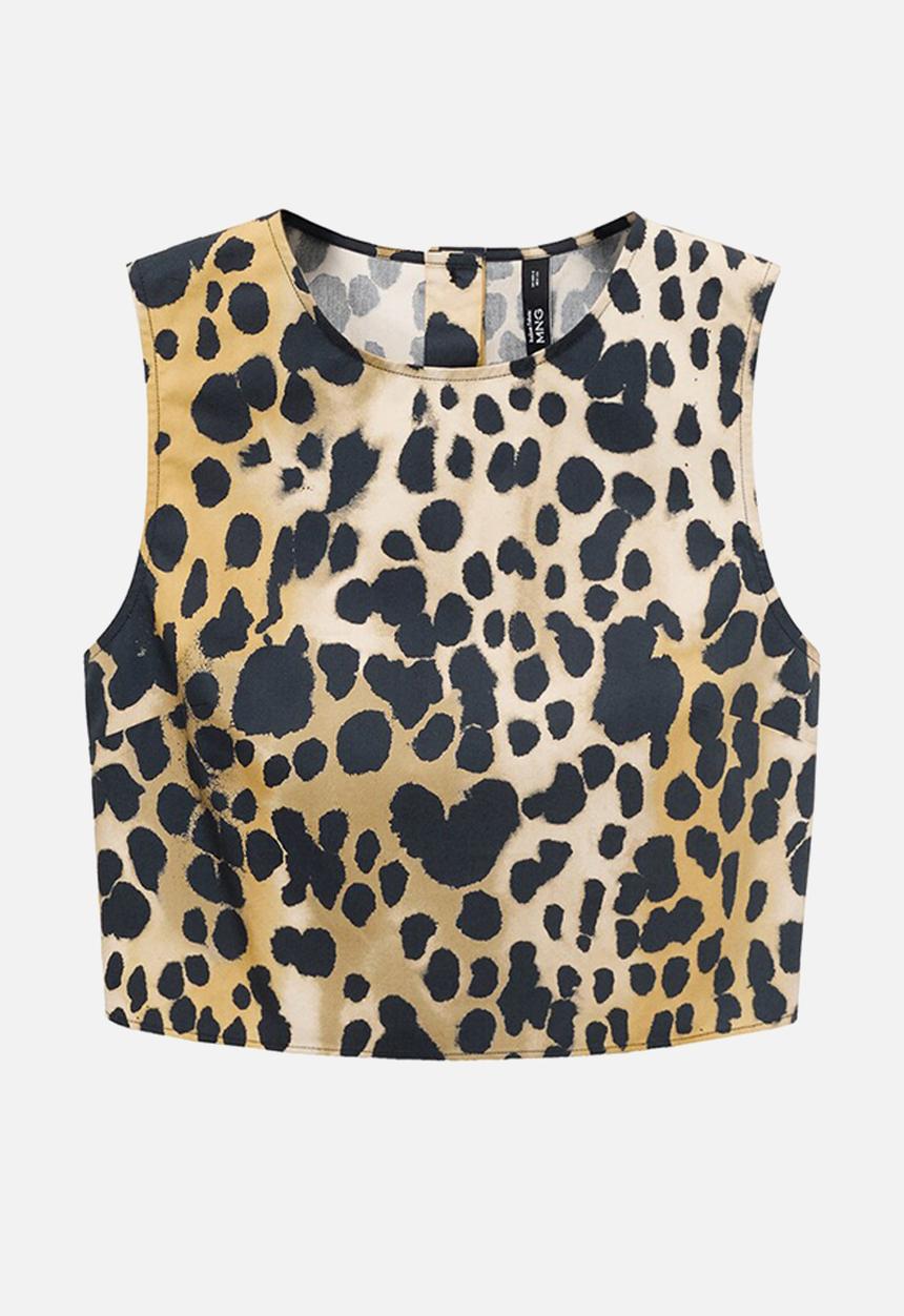 MANGO - Top Gina - Black