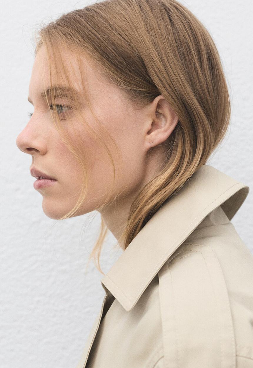 MANGO - Jacket lipa  -  light beige