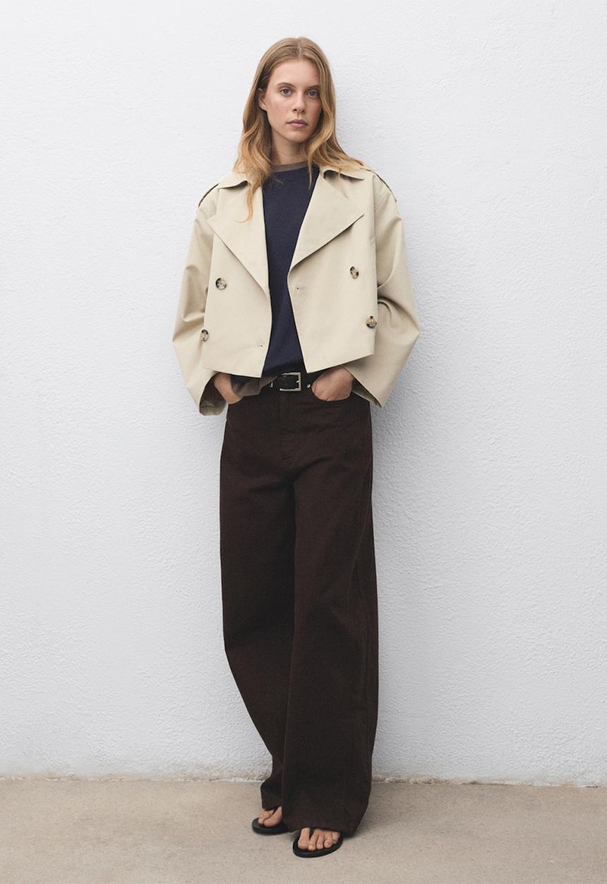 MANGO - Jacket lipa  -  light beige