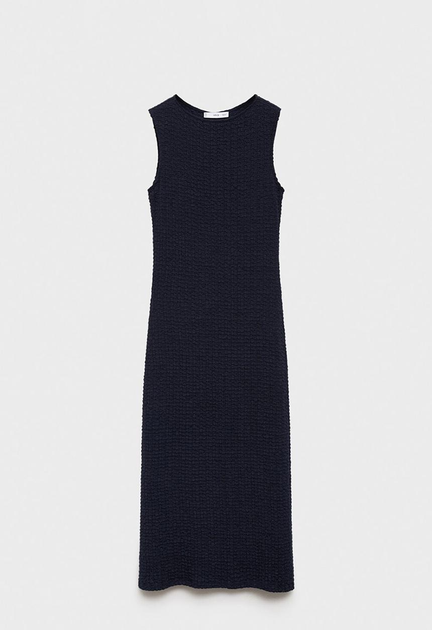 MANGO - Dress tura - midnight navy