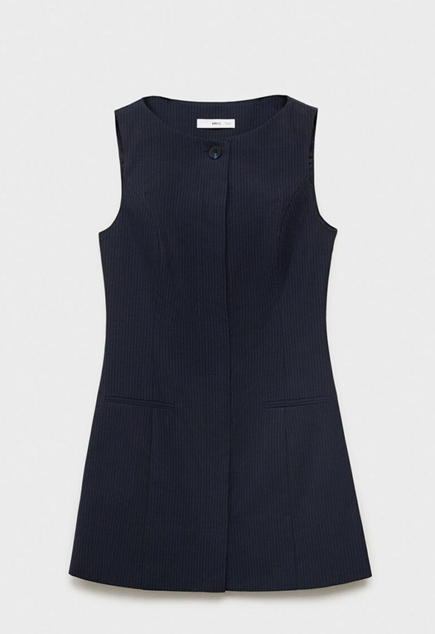 MANGO - Dress cruz-h -  midnight navy