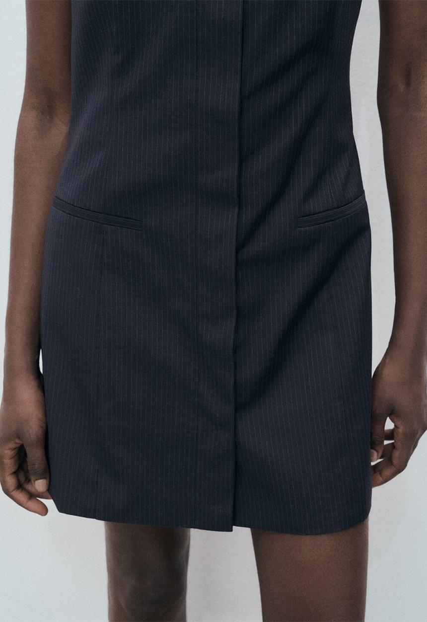 MANGO - Dress cruz-h -  midnight navy