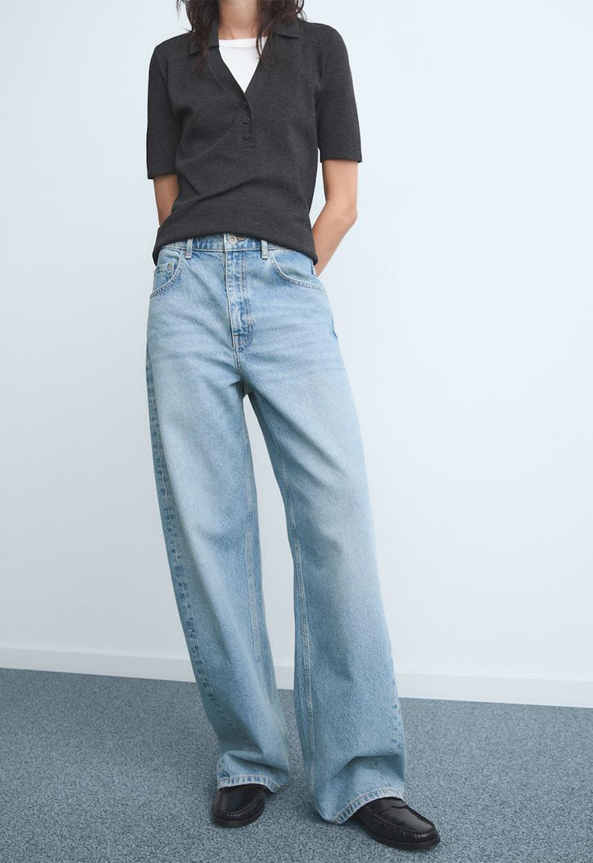 MANGO - Jeans dana - open-blue