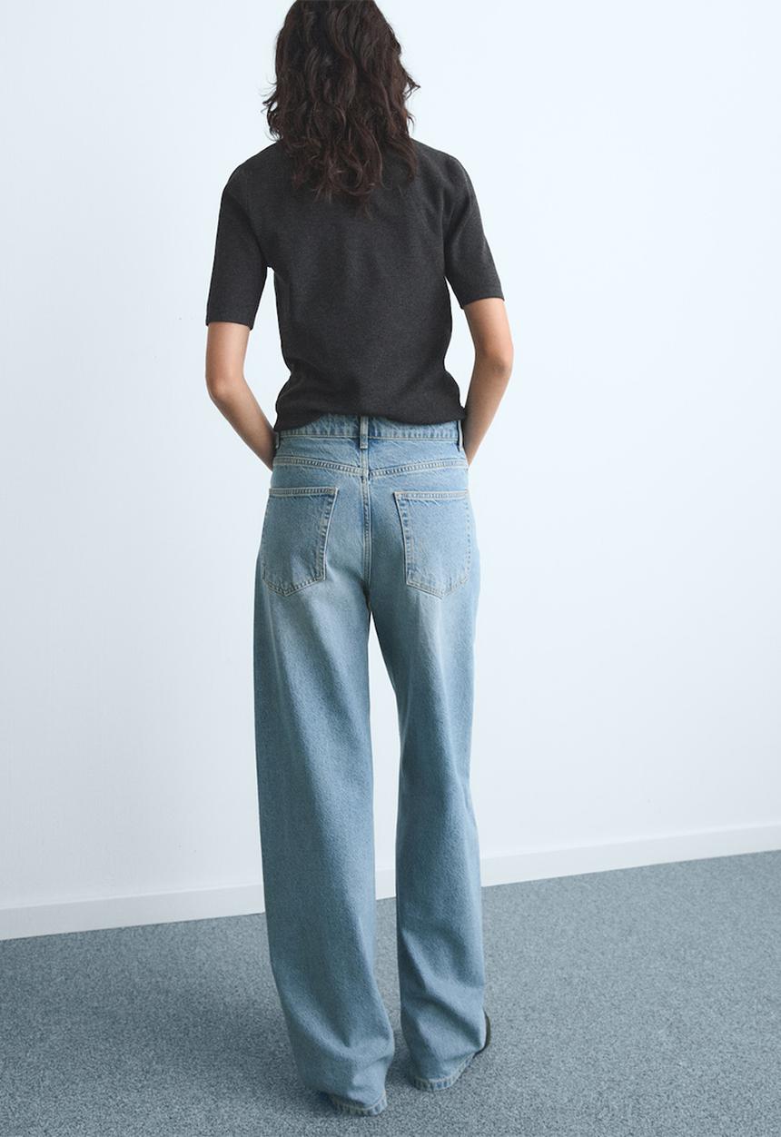 MANGO - Jeans dana - open-blue