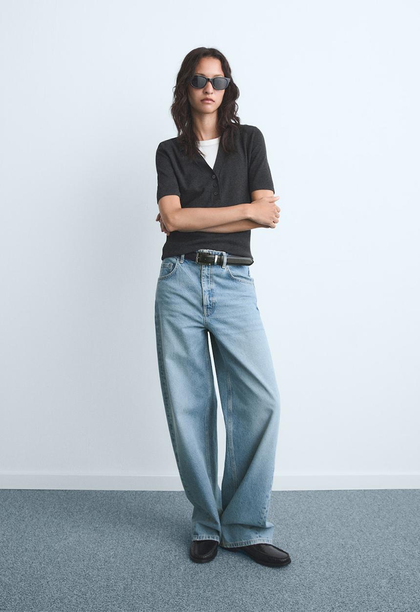 MANGO - Jeans dana - open-blue