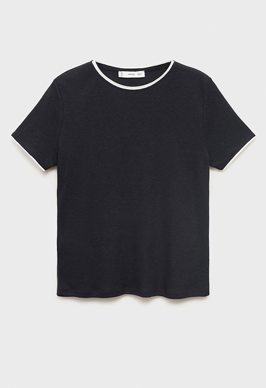 MANGO - T-shirt jane -  midnight navy