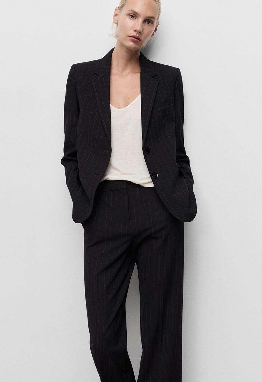MANGO - Pantalon bergen - midnight navy