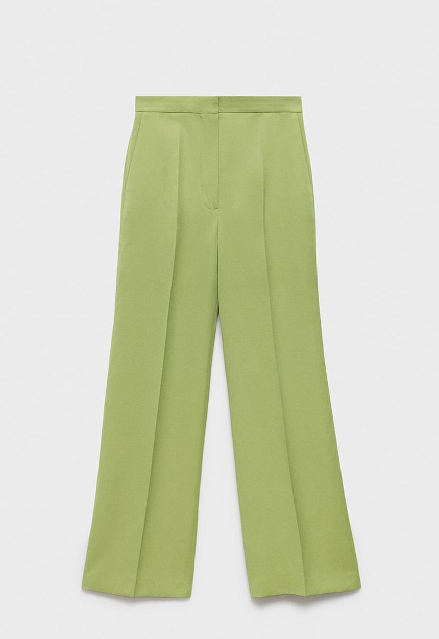 MANGO - Trousers apple - green