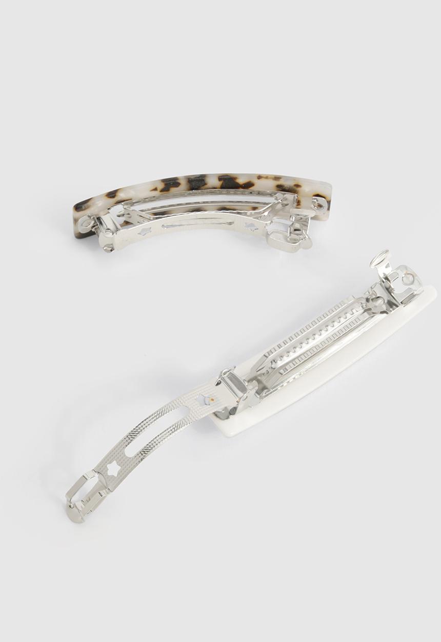 boohoo - 2 Pack hair clips - multi