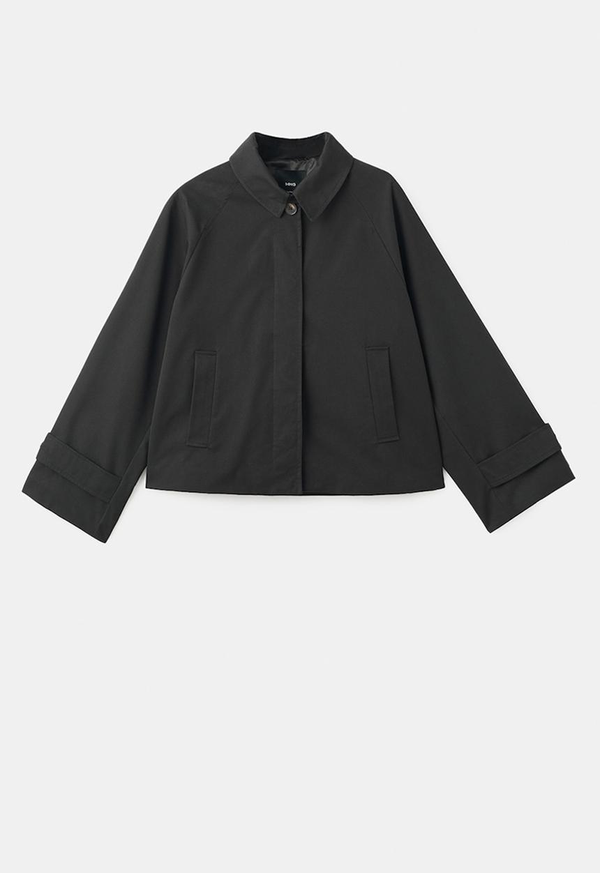 MANGO - Chaqueta newlipa - black