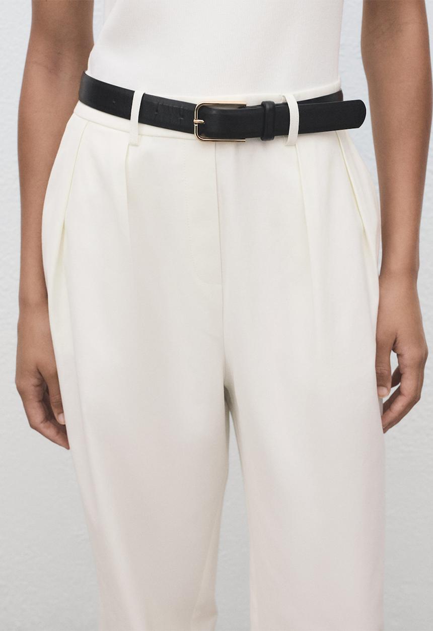 MANGO - Jumpsuit milo -  natural