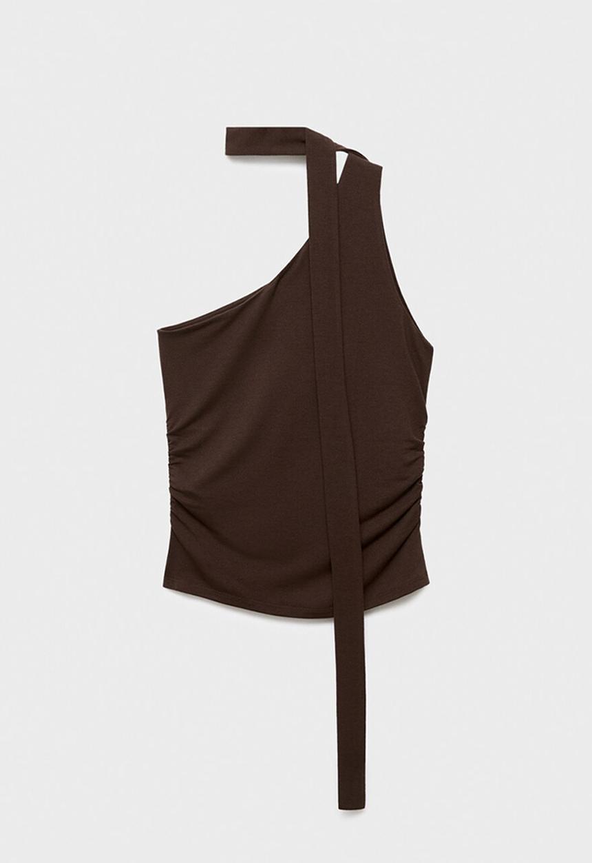 MANGO - Top Salome - Brown