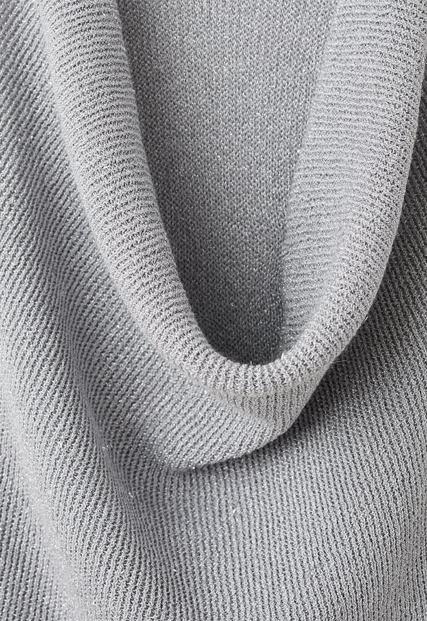 MANGO - Top lilius - silver