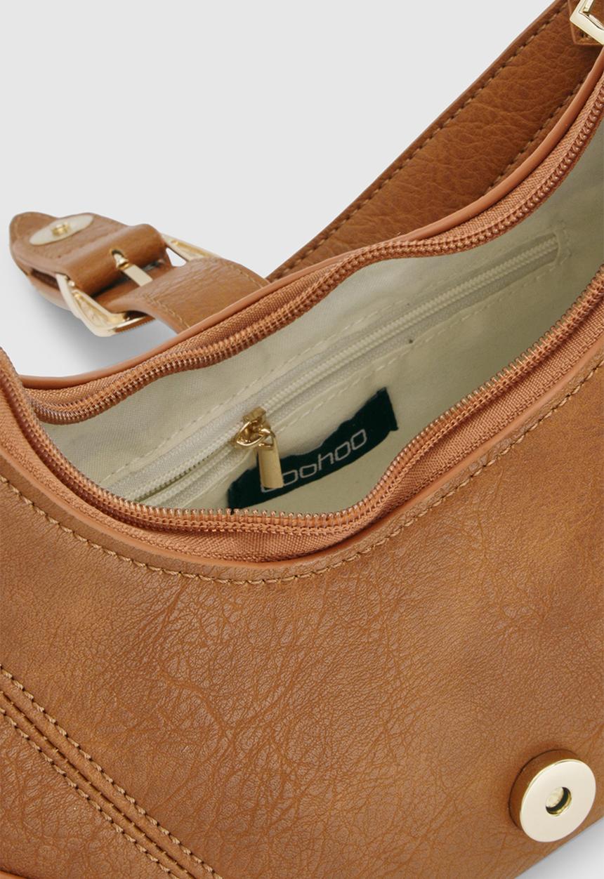 boohoo - Western detail grab bag - tan