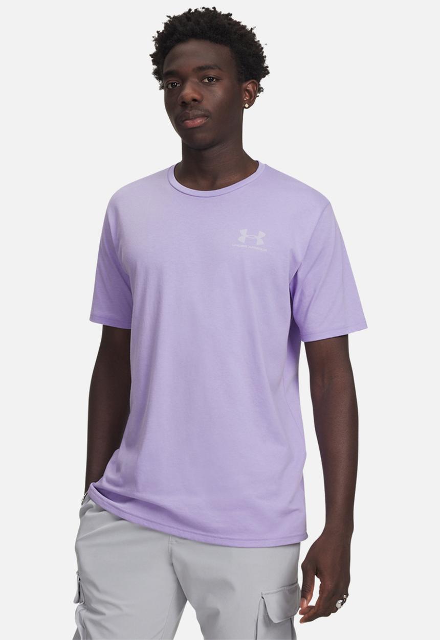 Under Armour - UA  SPORTSTYLE LC SS  Tee- Transparent /  / Distant Gray