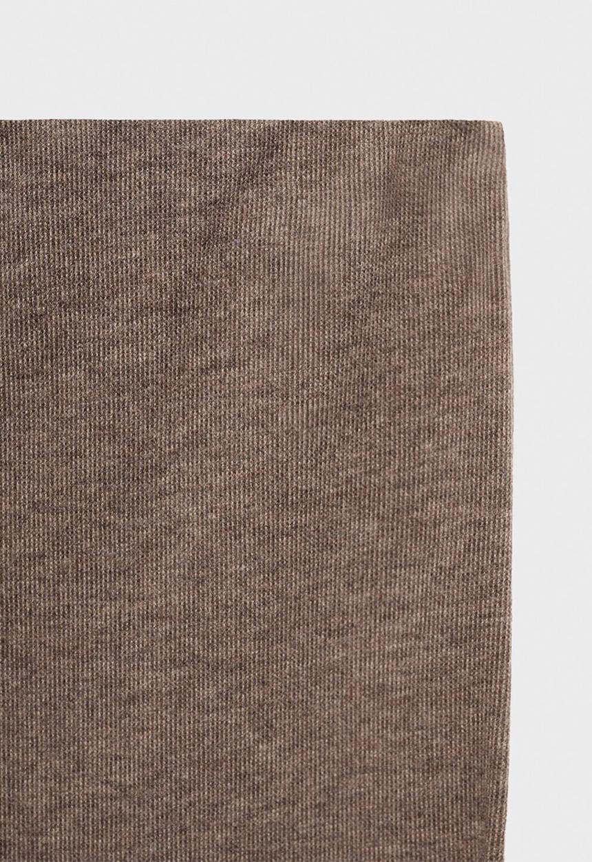 MANGO - Trousers michi - light brown