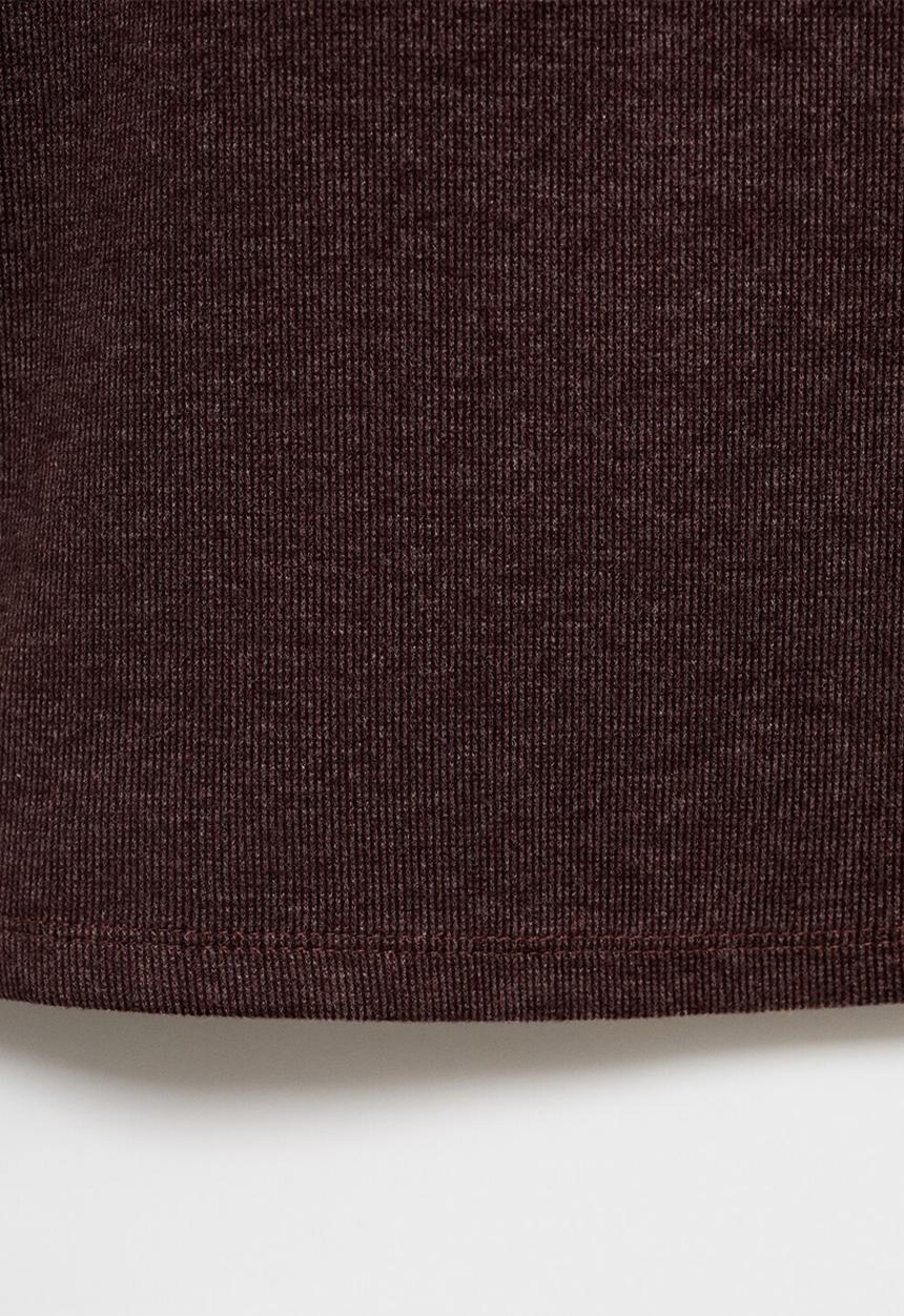 MANGO - Trousers michi -  dark red