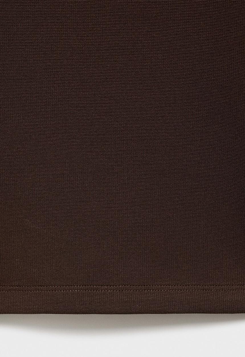 MANGO - Trousers salve -  brown