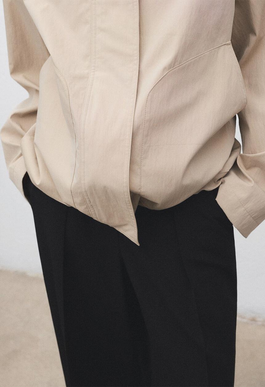MANGO - Chaqueta willy - beige