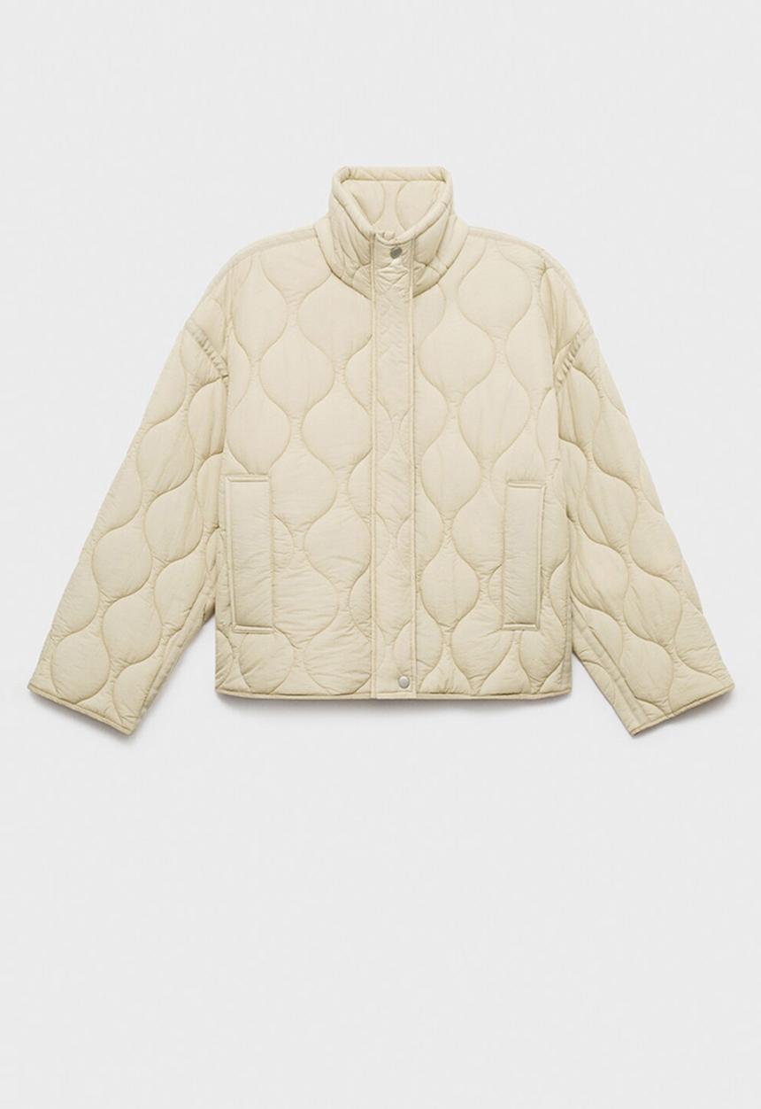 MANGO - Anorak bossa - light beige