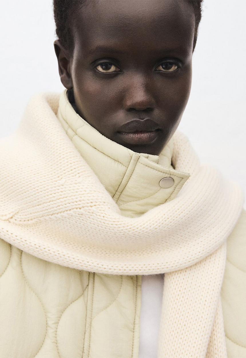 MANGO - Anorak bossa - light beige