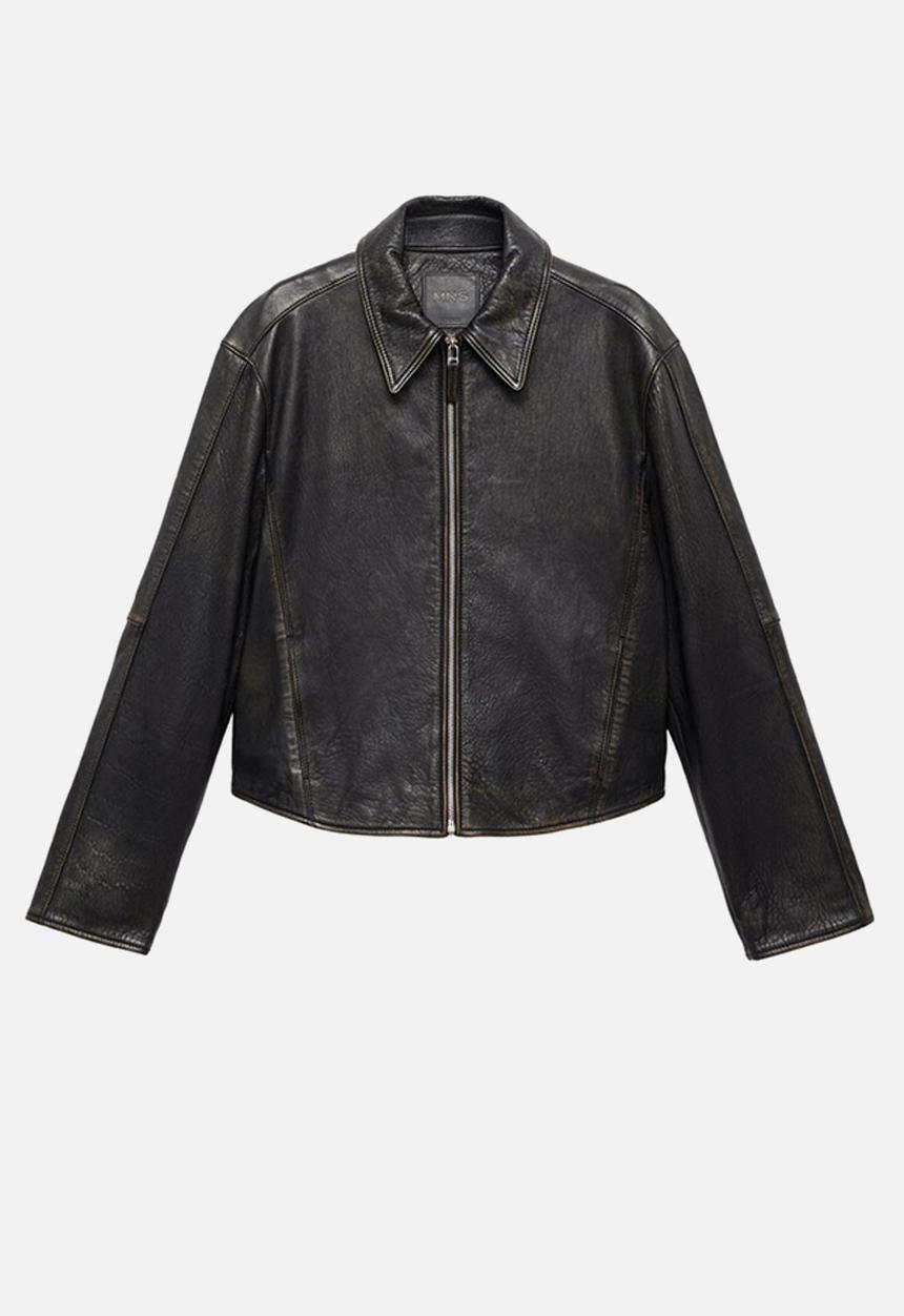 Jacket low - black