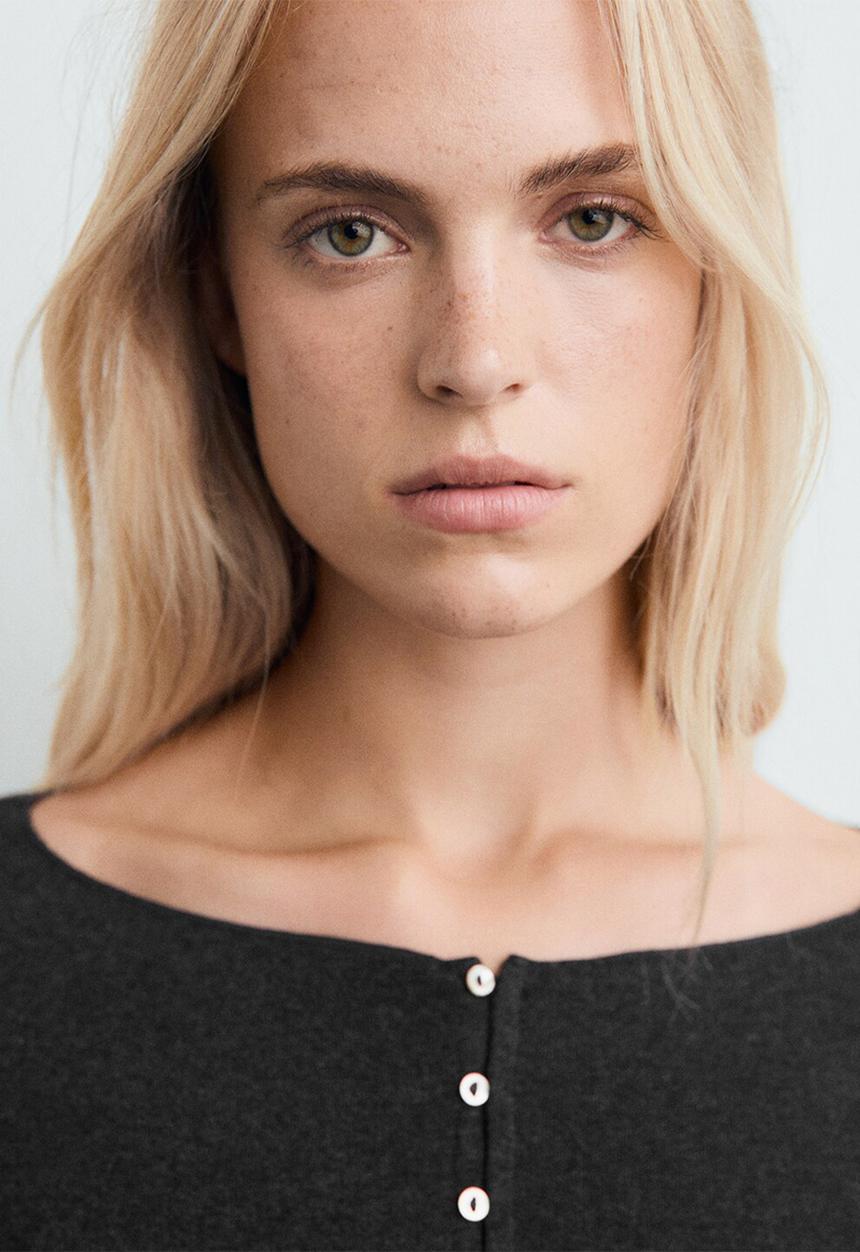 MANGO - Cardigan ohio - gray