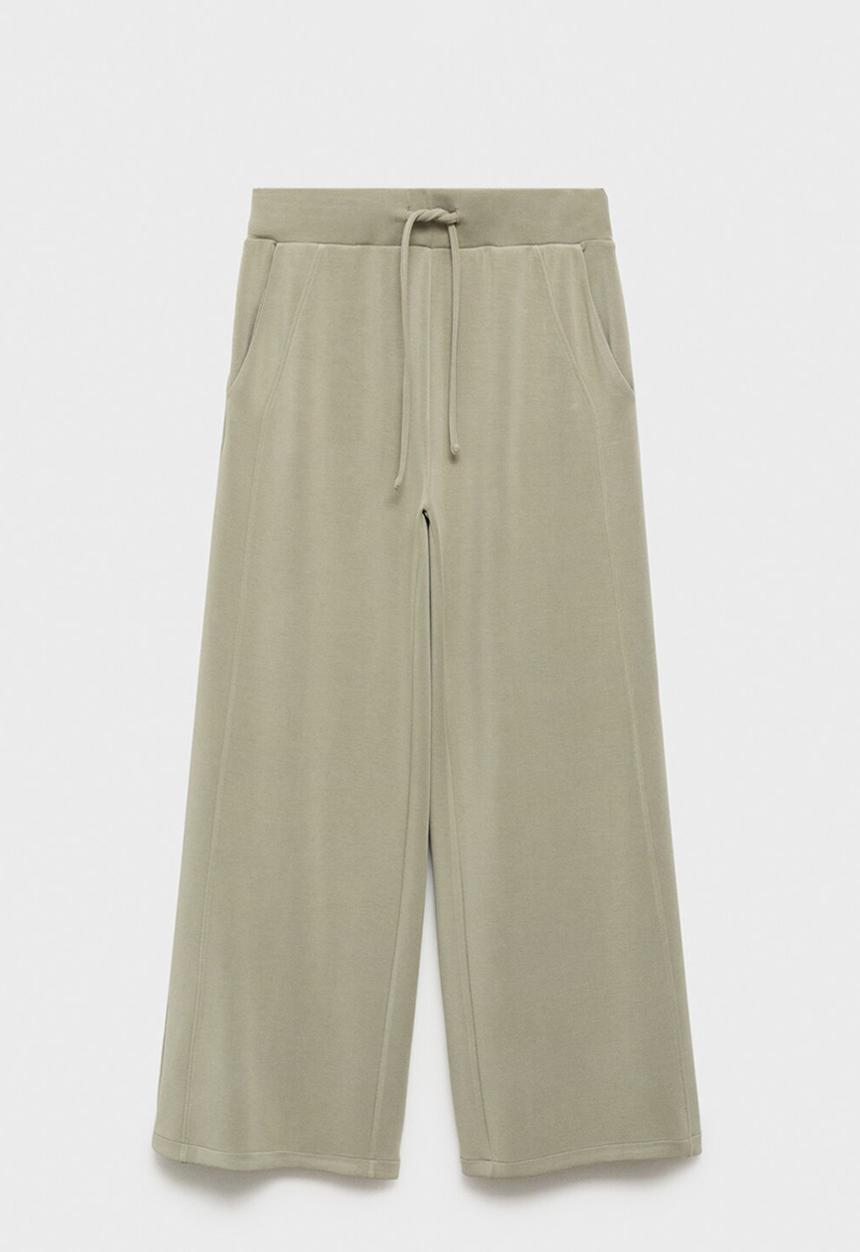 MANGO - Trousers nei - beige/ khaki