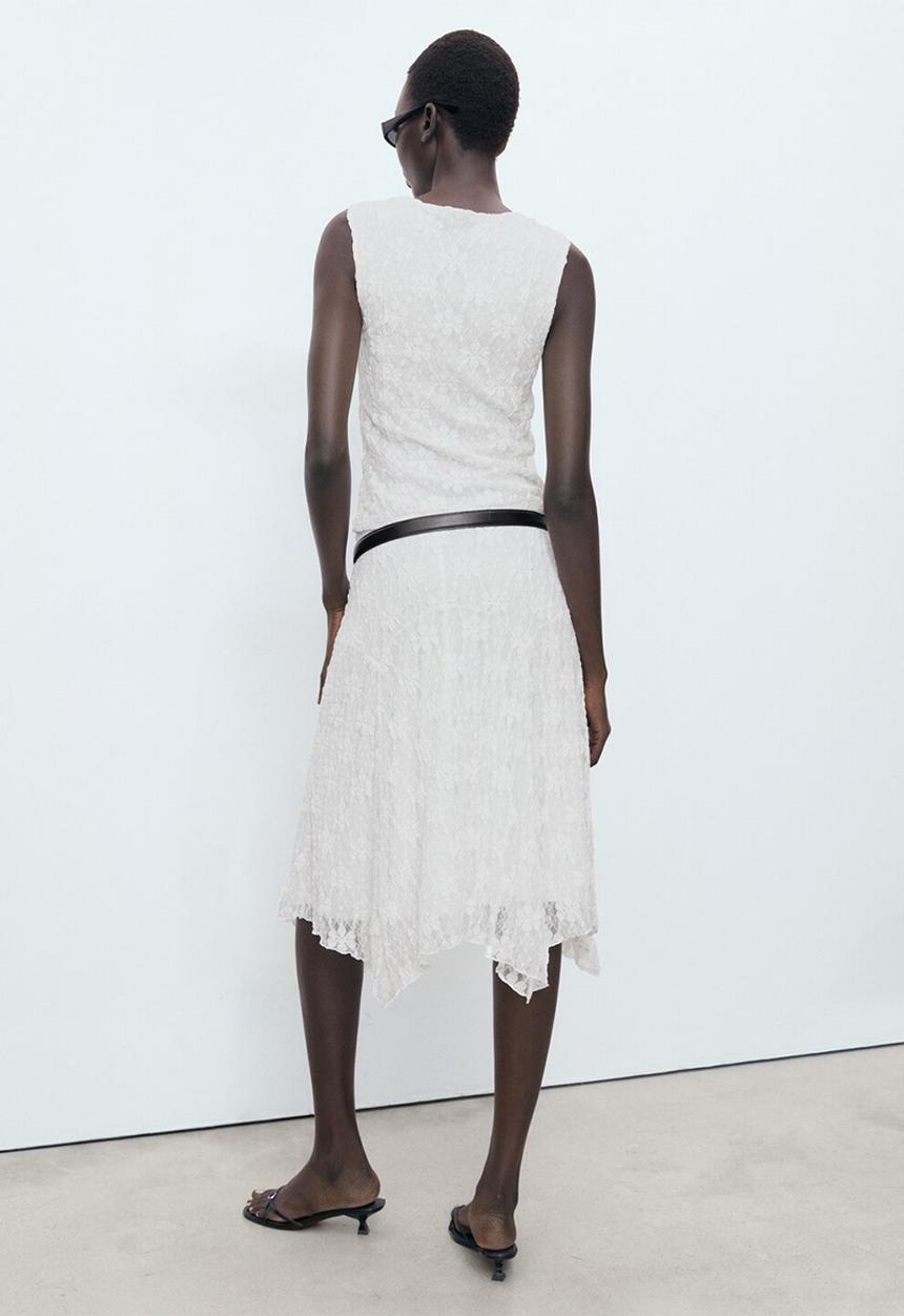 MANGO - Skirt jamaica  -  white