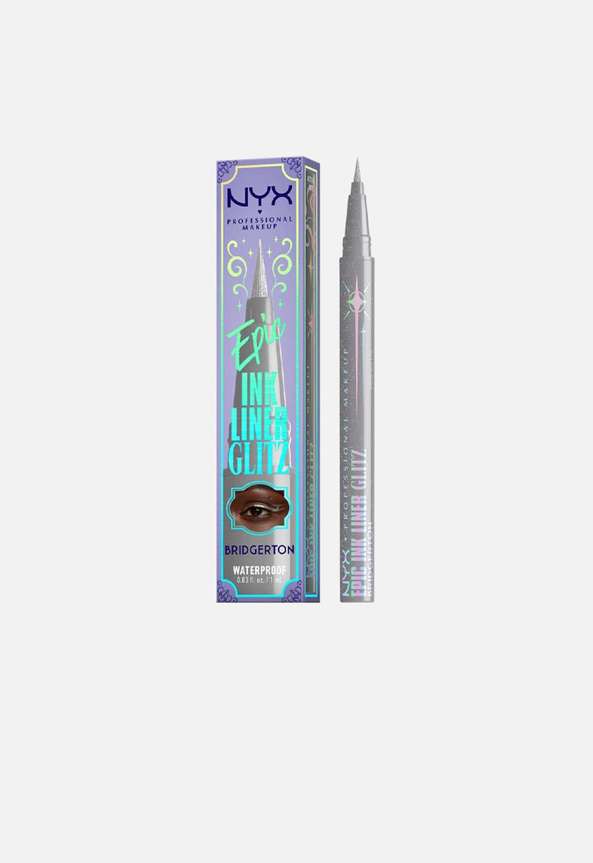 NYX Professional Makeup - Bridgerton Epic Ink Liner Glitz - Silver