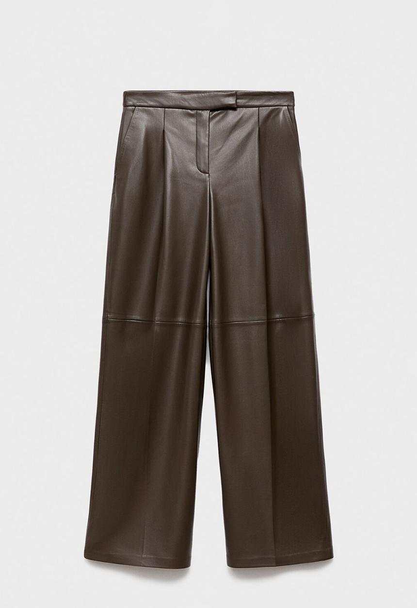 MANGO - Trousers riga - beige/ khaki