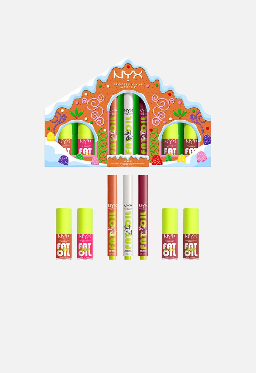 NYX Professional Makeup - Fat Gingerbread House Lip Kit