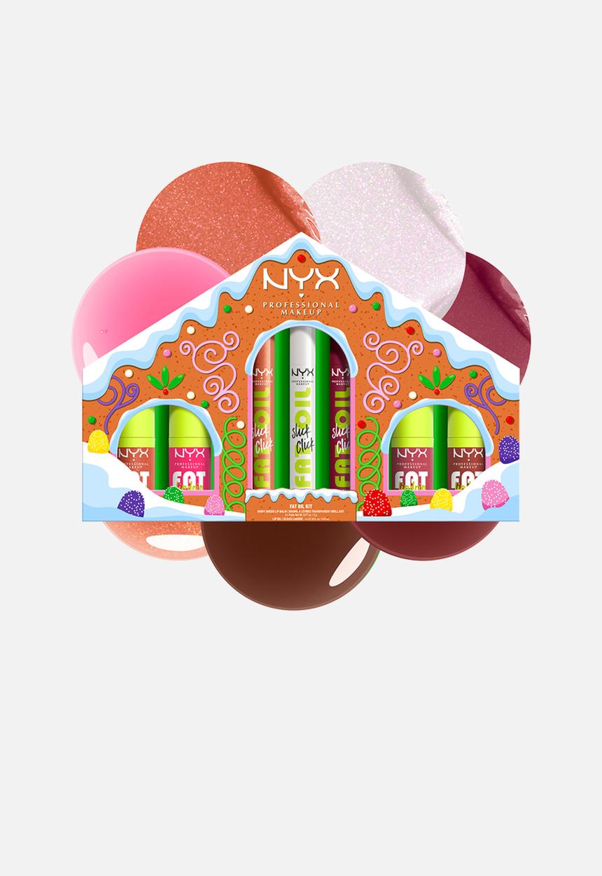 NYX Professional Makeup - Fat Gingerbread House Lip Kit