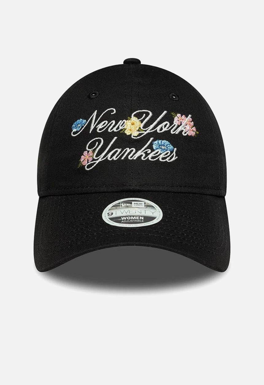New Era - Floral Script 9Twenty®New York Yankees-Black